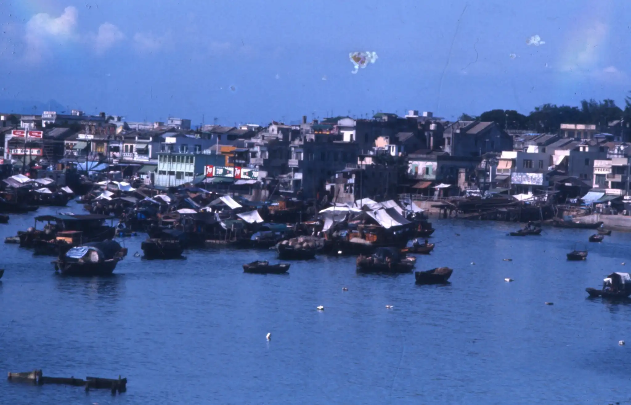 香港歷史照片，香港長洲島，1976年